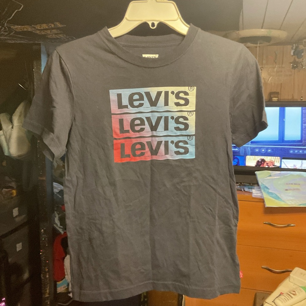 Boys Levi's blue Graphic T-Shirt